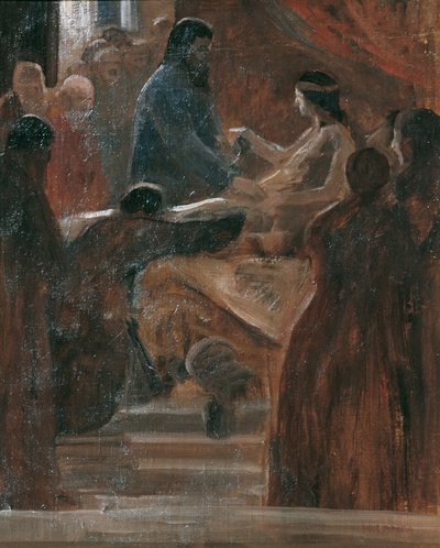 Raising of the Daughter of Jairus by Hubert Landa