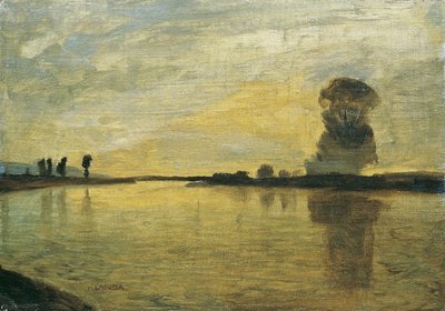 Danube Landscape by Hubert Landa