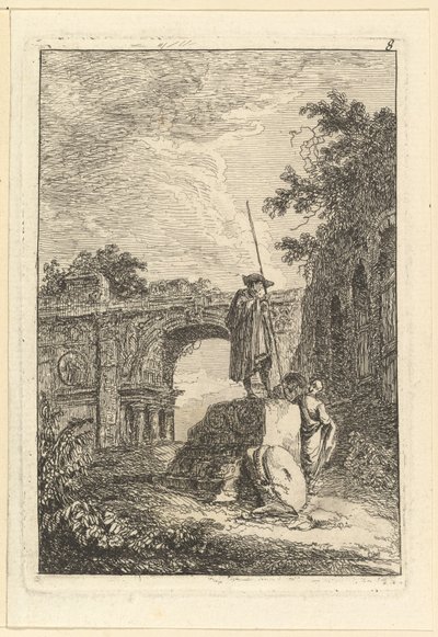 Arc de Triomphe by Hubert Robert