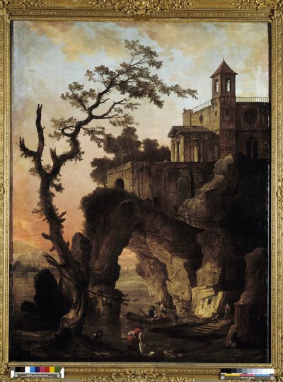 Landscape of Fantasy by Hubert Robert