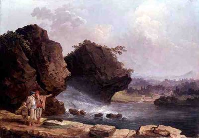 The Cascade by Hubert Robert