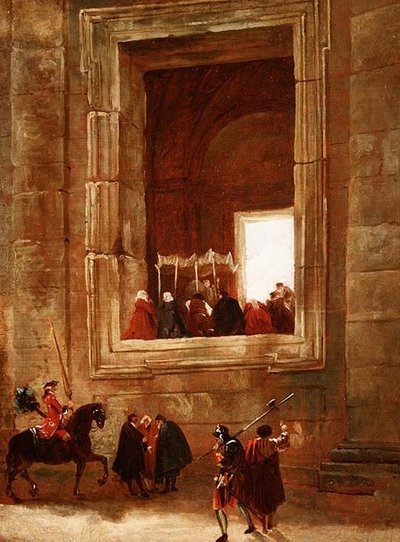 The Vatican, Rome by Hubert Robert