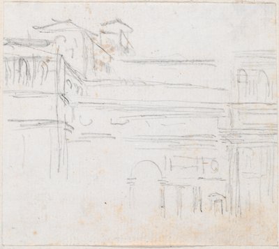 Villa Medici by Hubert Robert