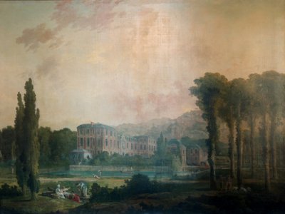 View of the Château de Chamarande by Hubert Robert