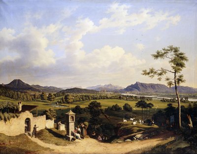 Views of Salzburg by Hubert Sattler