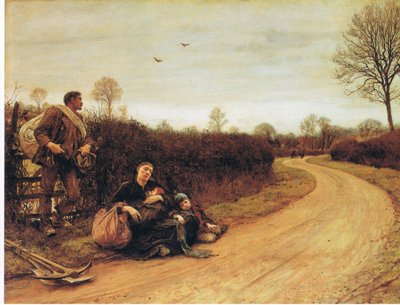 Hard Times by Hubert von Herkomer