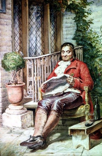 Matrimonial News by Hubert von Herkomer