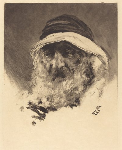 Study of an Arab Head by Hubert von Herkomer
