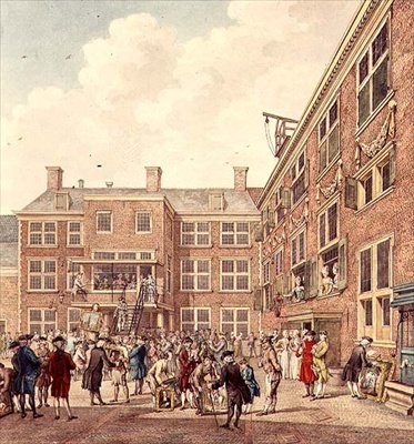Oudezijdsheerenlogement, Amsterdam by Hubertus Petrus Schouten