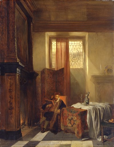 The Philosopher by Hubertus van Hove