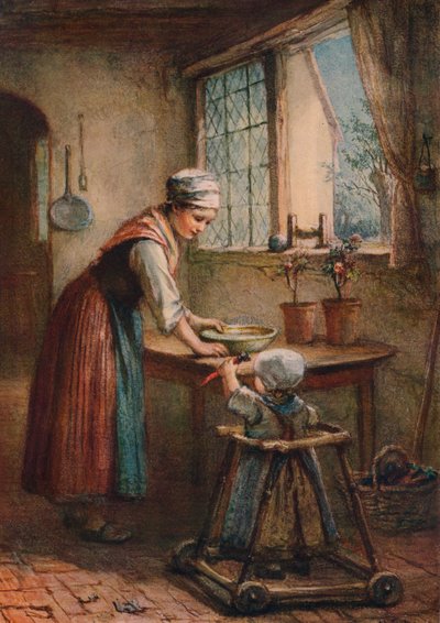 The Young Mother, c1887 by Hugh Carter