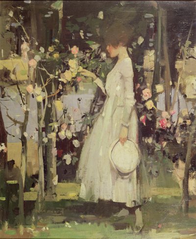 In a Galloway Rose Garden by Hugh Munro