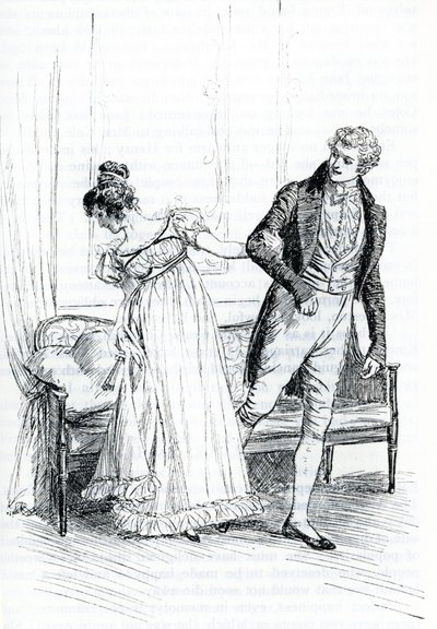 Franz Churchil and Emma by Hugh Thomson