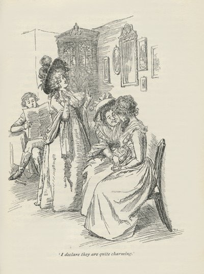 I Declare They Are Quite Charming by Hugh Thomson