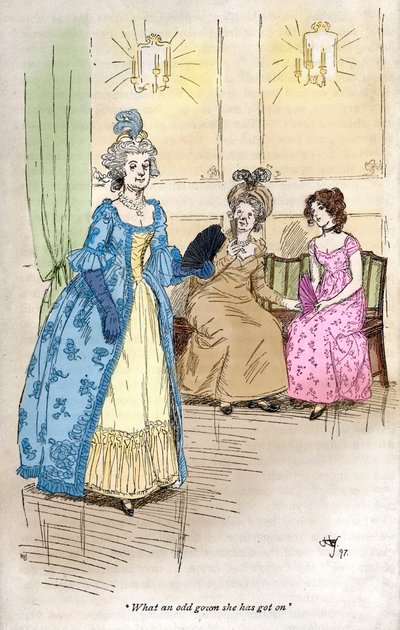 Jane Austen Northanger Abbey by Hugh Thomson