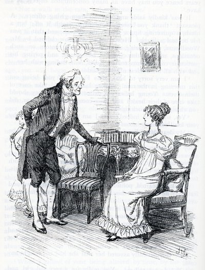 Jane Fairfax (illustration) by Hugh Thomson