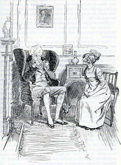 Miss Bates by Hugh Thomson
