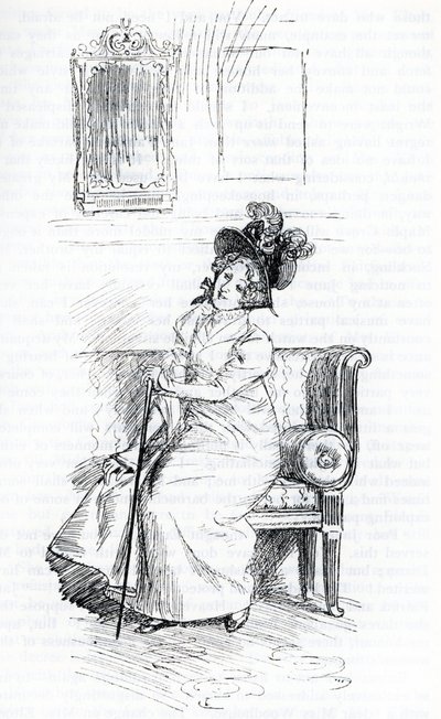 Mrs. Elton by Hugh Thomson