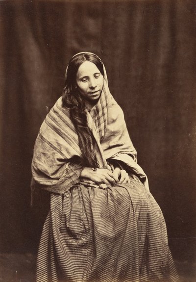 Patient, Surrey County Lunatic Asylum by Hugh Welch Diamond