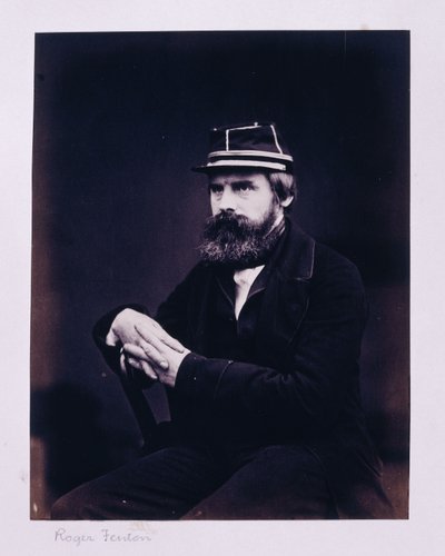 Portrait of Roger Fenton by Hugh Welch Diamond