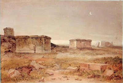 Ancient Sarcophagi, Galatea, at Dawn by Hugh William Williams