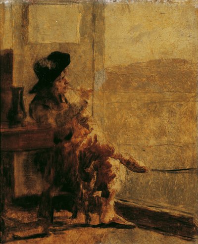 Seated Smoker by Hugo Charlemont