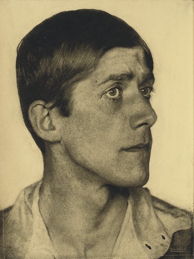 Portrait of Oskar Kokoschka, 1920 by Hugo Erfurth