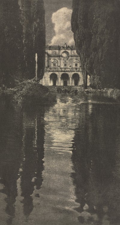 Camera Work: Villa Falconieri by Hugo Henneberg