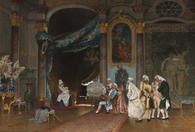 A Meeting by Hugo Salmson