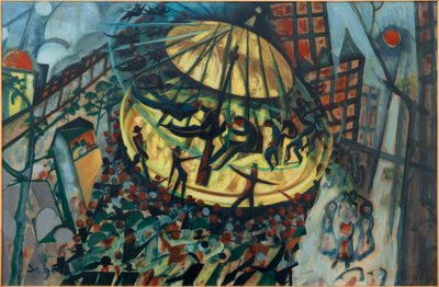 Wurstelprater by Hugo Scheiber
