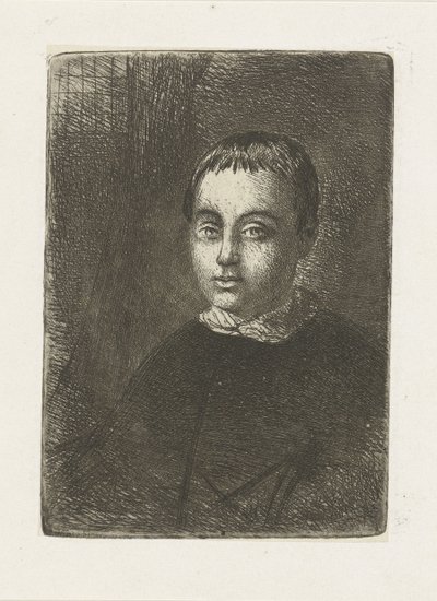 Portrait of a Boy by Huib van Hove Bz