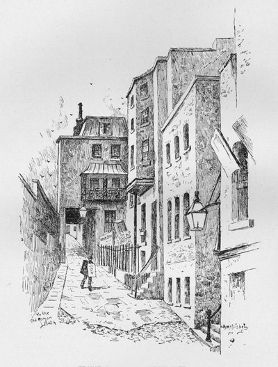 Entrance to the Roman Bath, 1890 by Hume Nisbet