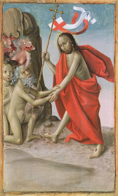 Christ in Limbo, 1490-1500 by Hungarian School