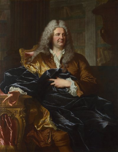 Portrait of Antoine Pâris, 1724 by Hyacinthe Francois Rigaud