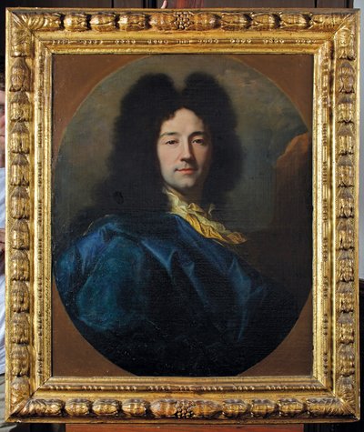Self-portrait, called The Blue Coat by Hyacinthe Francois Rigaud