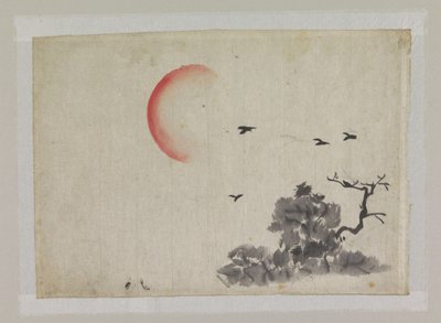 Landscape with Setting Sun by Ichirakasai