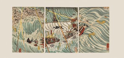 The Taira Ghosts Attacking Yoshitsune