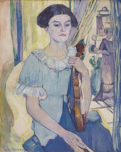 Violinist by Ida Gerhardi