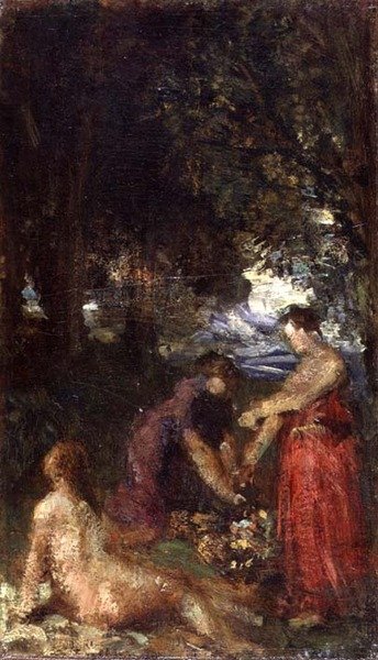 Bathers by Ignace Henri Jean Fantin Latour