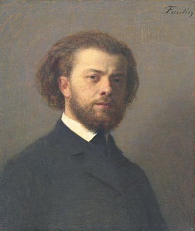 Self Portrait by Ignace Henri Jean Fantin Latour