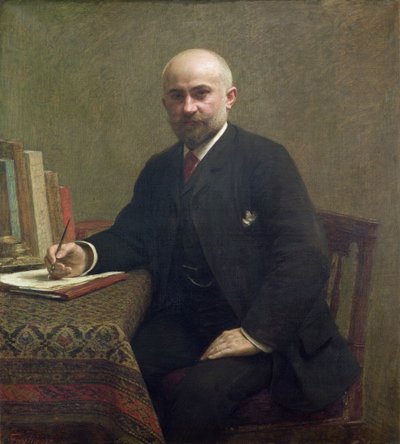 Adolphe Jullien by Ignace Henri Jean Fantin Latour