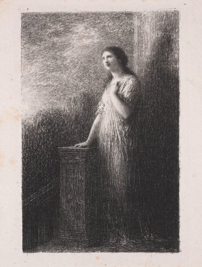 Confidence of the Night by Ignace Henri Jean Fantin Latour
