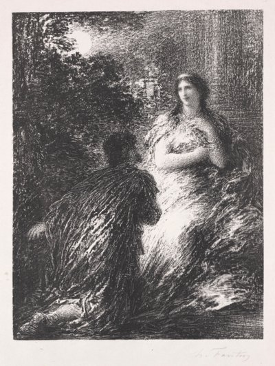 Duo des Troyens, 1894-1895 by Ignace Henri Jean Fantin Latour