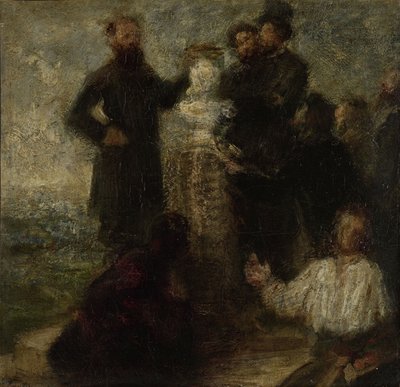Homage to Delacroix by Ignace Henri Jean Fantin Latour