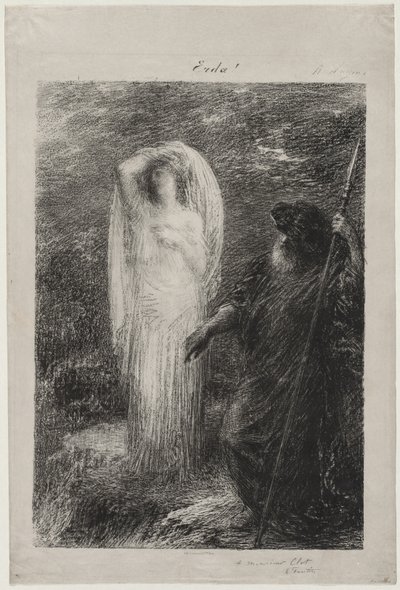 The Evocation of Erda, 1885 by Ignace Henri Jean Fantin Latour