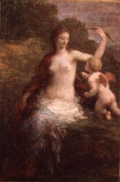 Love Disarmed by Ignace Henri Jean Fantin Latour