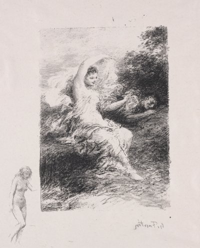 Lydé by Ignace Henri Jean Fantin Latour