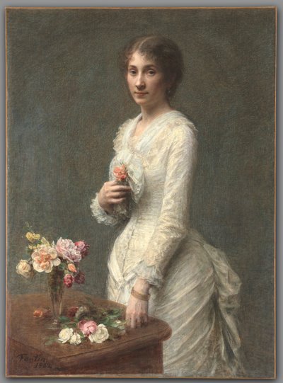 Madame Lerolle, 1882 by Ignace Henri Jean Fantin Latour