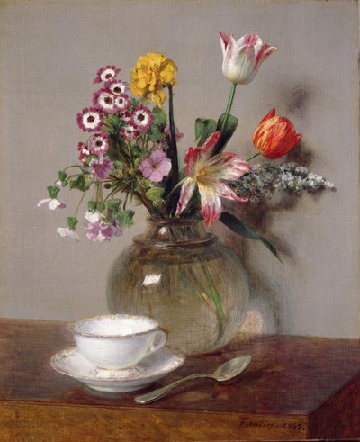 Spring Bouquet, 1865 by Ignace Henri Jean Fantin Latour