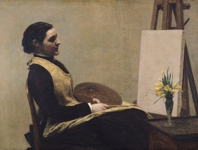 The Study by Ignace Henri Jean Fantin Latour